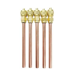 China Metal Brass Cold Storage Parts Refrigeration Filling Valves For Control Flow on sale