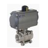 Buy cheap Stainless Steel Fixed Ball Valve 2 Way 3PC Ss Mini Electric Ball Valve from wholesalers