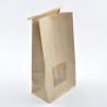 Buy cheap Kraft Stand Up Zip Brown Kraft Paper Bags Dried Food Pack from wholesalers