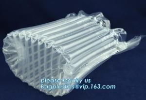 China Airbag Protector, inflatable air bubley bag, infate the air column packing roll, air pillow, logo printing service, void on sale