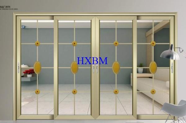 Buy cheap Home Apartments Aluminum Sliding Doors Water Resistant Heat Insulation from wholesalers