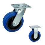 Buy cheap Blue TPR 6inch Heavy Duty Casters With Flat Tread For Office Buildings from wholesalers