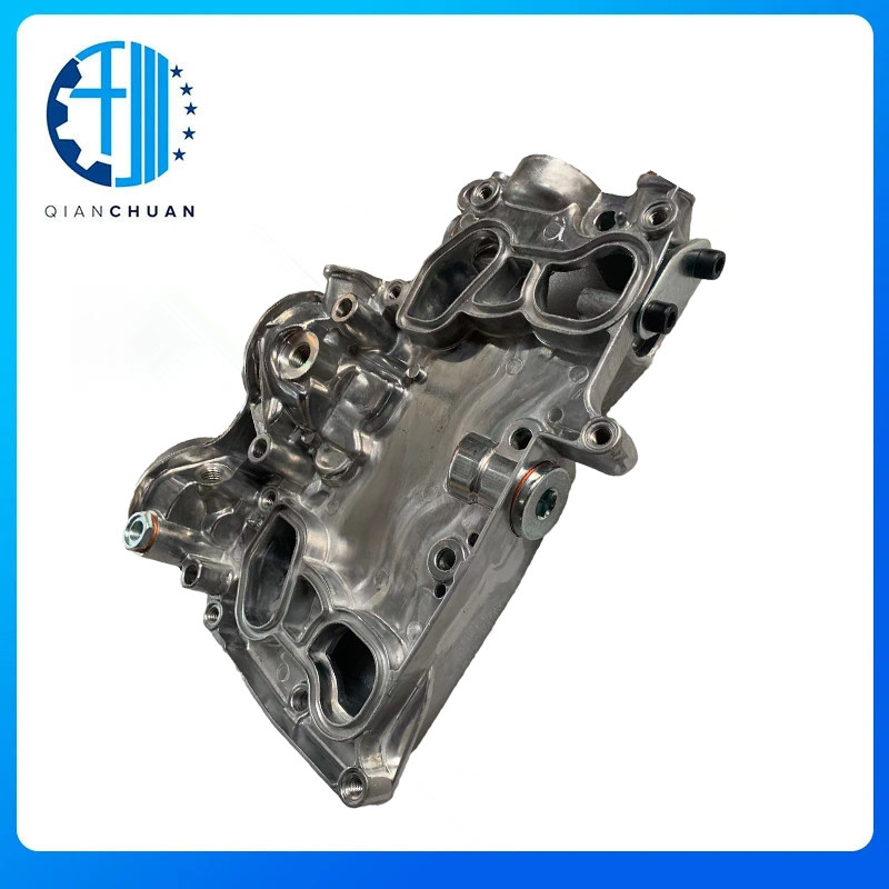Excavator Diesel Engine Parts D6E Engine Oil Coolers 21099784 Oil Cooler Cover