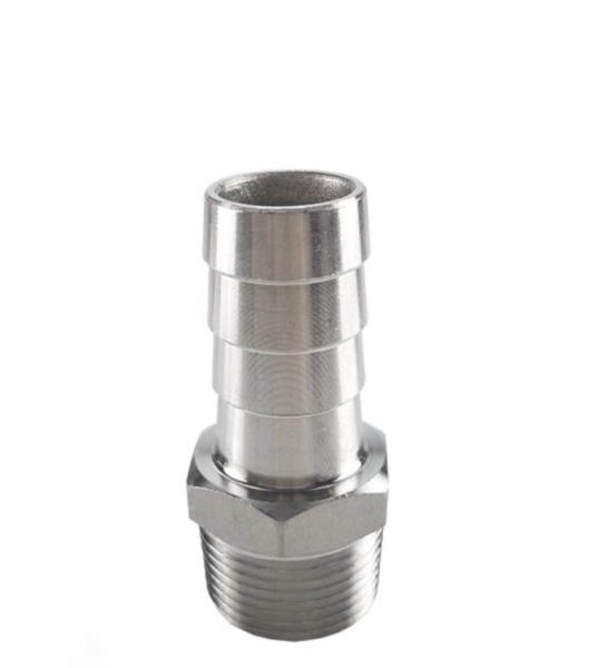 Pipe Lines Connect with DIN Standard Stainless Steel Hose Nipple Male Casting
