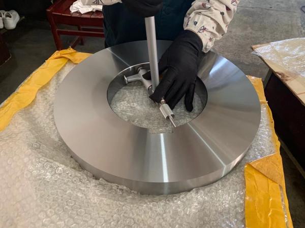 Buy cheap Tungsten Carbide Circular Slitting Blade Cutting Paper Board from wholesalers