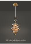Nordic Full Copper Lamp Luxury Post-modern Crystal Chandelier(WH-AP-554)