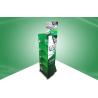 Buy cheap Eco friendly POP Cardboard Display , Green custom cardboard displays For Medicine from wholesalers