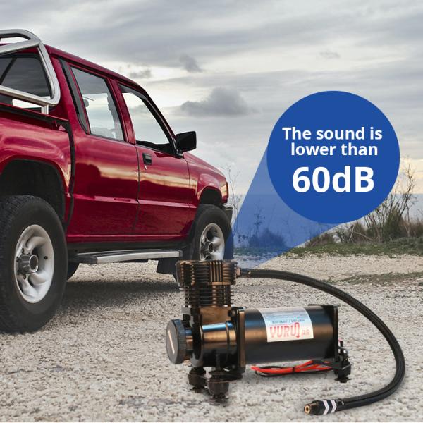 Buy cheap Low Noise Air Suspension Pump For Air Spring With Air Tank Suspension Compressor Low Rider from wholesalers