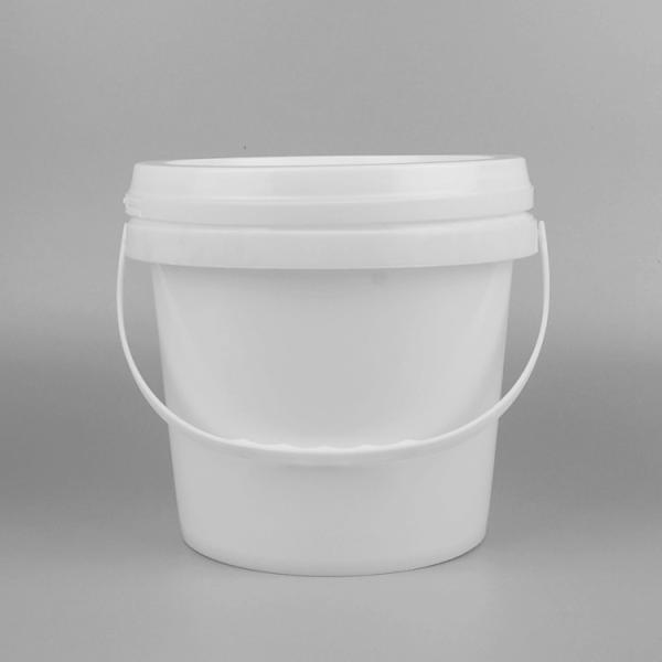 Buy cheap 5L PP Polypropylene Small Chemical Bucket Round With Handles from wholesalers