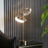 Buy cheap Living Room Floor Lamp Bedroom Minimalist Light Luxury Nordic Net Red Ins Design gold floor lamp(WH-MFL-82) from wholesalers