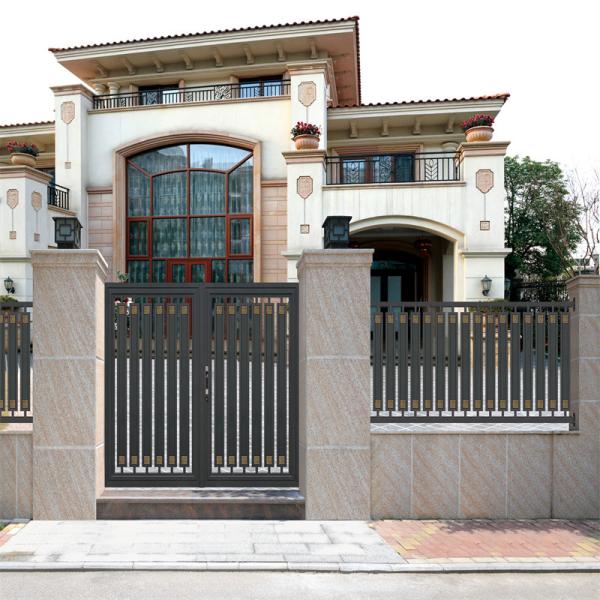 Buy cheap Anti Rust Main Pedestrian Sliding Gate Aluminium Fencing Outdoor from wholesalers
