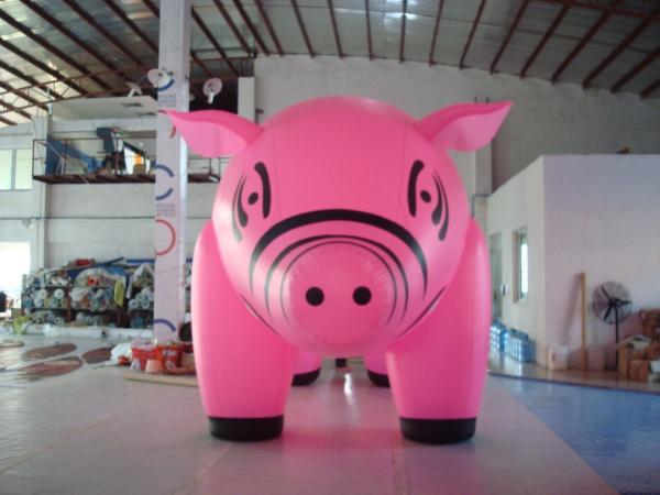 Buy cheap Inflatable Lighting 3 Meters Custom Shaped Balloons 0.25mm PVC Material from wholesalers