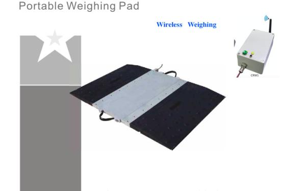 Buy cheap Dynamic Vehicle Truck Axle Scales , Wireless Portable Axle Truck Tester 800x430x30mm from wholesalers