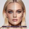 Buy cheap Women's Full Coverage Natural Mineral Liquid Foundation Wholesale Waterproof Concealer Sunscreen Cream Dark Light Loose Makeup from wholesalers