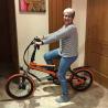 Buy cheap Lightweight Foldable Electric Bike For Seniors Adults 48v 250w 20" RICHBIT 700 from wholesalers