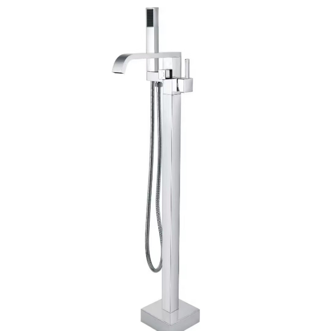 ODM Bathroom Brushed Nickel Bathtub Faucet 8 Inch Eco Friendly