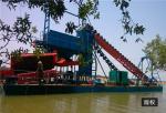 Gravity Separation 60CBM/H Bucket Chain Dredger Gold Dredging Boat