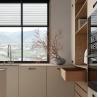 Buy cheap Factory Luxury Price Automatic Villa Complete Melamine Kitchen Cupboards Set Modern Flat Panel Cabinets Custom Kitchen Cabinets from wholesalers
