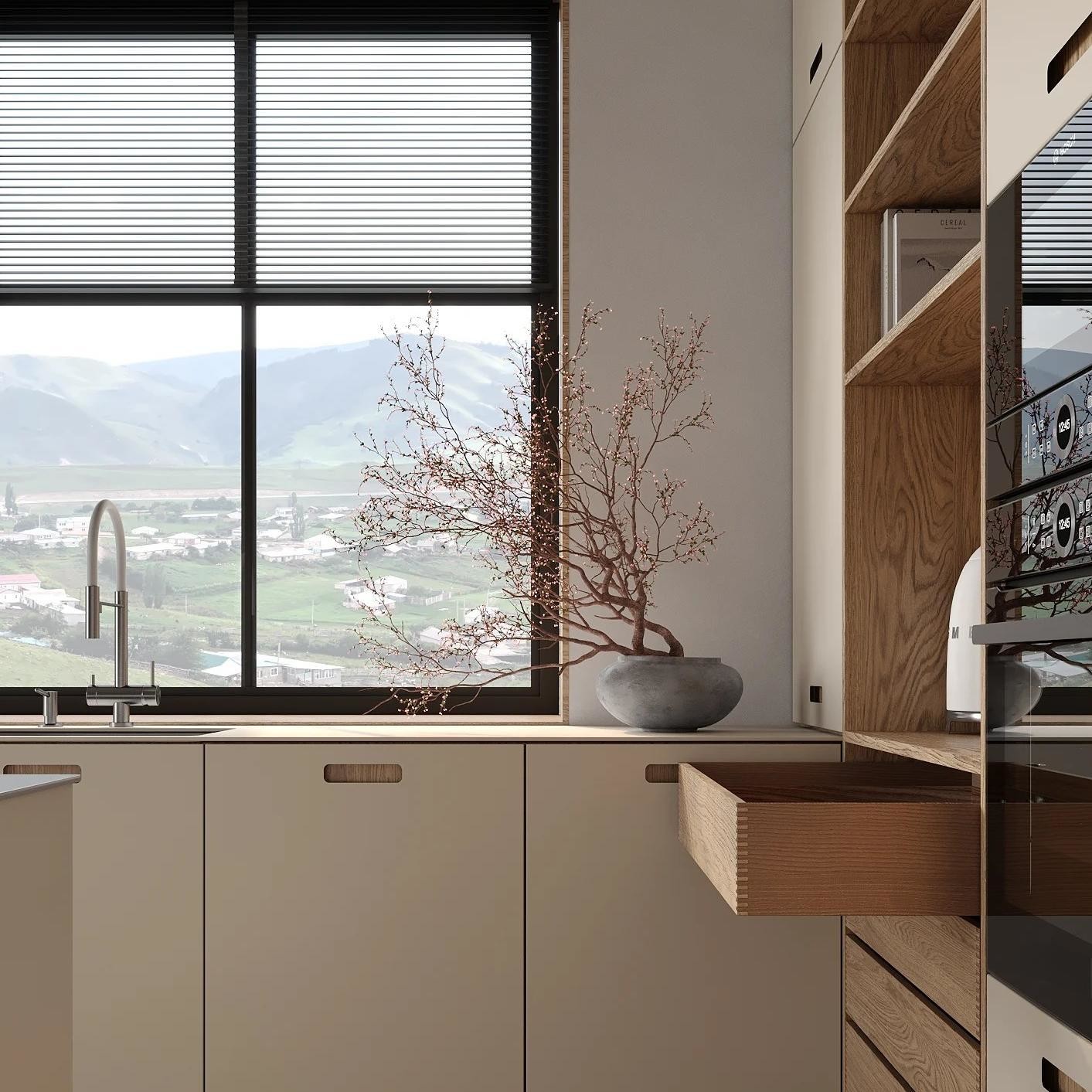 Factory Luxury Price Automatic Villa Complete Melamine Kitchen Cupboards Set Modern Flat Panel Cabinets Custom Kitchen Cabinets