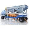 Buy cheap Professional Wet Mobile Concrete Batching Plant Mobile Batch Plant With JZM1500 Mixer from wholesalers