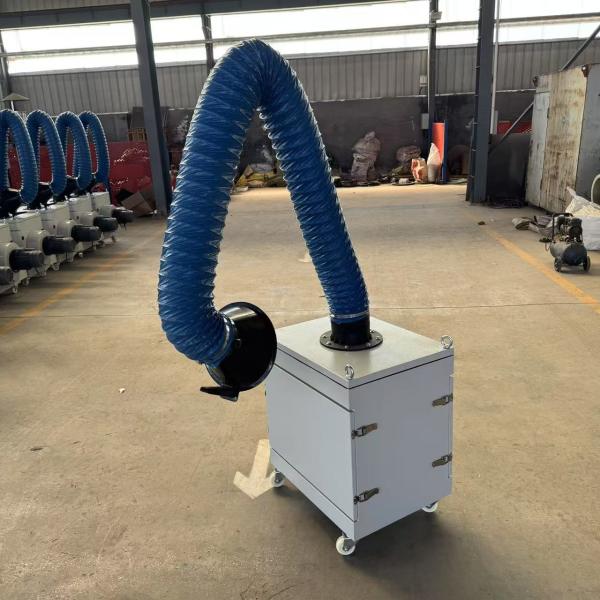 Buy cheap With Arm CE Portable Mobile Welding Fume Smoke Dust Collector Fume Extractor from wholesalers