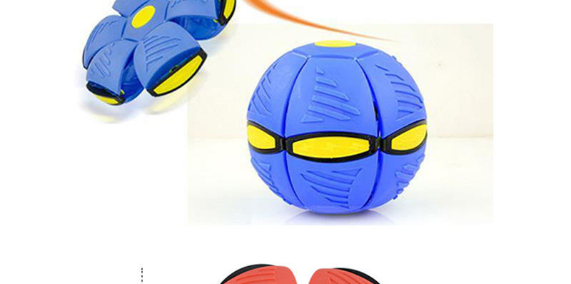 LED Flying Dog Ball Interactive Pet Toys Rubber Plastic Interactive Puppy Toys