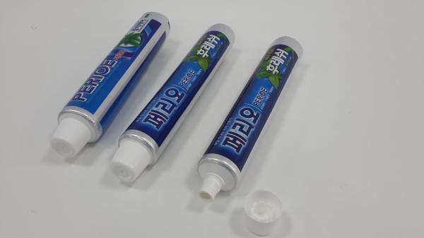 150g Flexography Printing Teeth Whitening Tube Aluminum Foil Lamination