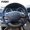 Buy cheap Wooden And Smooth Leather Car Steering Wheel For Mercedes Benz W166 from wholesalers