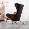 Buy cheap ODM Stain Resistant Modern Leisure Chair PU Leather for Living Room from wholesalers