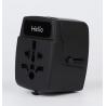 Buy cheap RoHS Certificate Worldwide Travel Adaptor With Twin Usb Charger from wholesalers