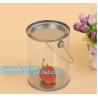 Buy cheap 1 gallon clear plastic paint cans for packaging,Plastic Food Grade Clear PET Can Round Food Storage Container Screw Lid from wholesalers