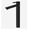Buy cheap Classic High Bathroom Black Basin Mixer Tap Matt Brass Mixer Tap for Bathroom Single Lever Sink Mixer Tap Black from wholesalers