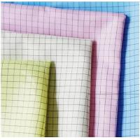Buy cheap Twill Cleanroom Antistatic ESD Fabric 5mm Grid Cloth For Industry Wokerwear product