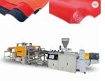 Glazed Roof Tile PVC Sheet Extrusion Machine Automatic Forced Feeding System