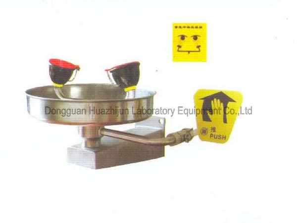Buy cheap Stainless Steel Laboratory Fittings Double Head Manual Emergency Eyewash from wholesalers