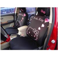 Buy cheap 10pcs car seat cover hello kitty auto car cushion black color car supplies product