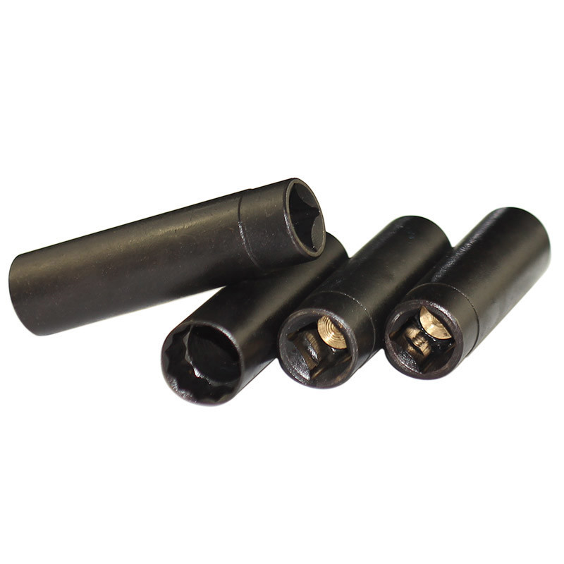Black Coating 12 Point 3/8" Dr 14mm Super Thin Walled Magnetic Spark Plug Socket for BMW & MINI
