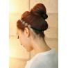 Buy cheap Genuine hair jewelry hollow roses dish made hair band hair bands from wholesalers