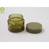 Buy cheap Round Shape Green Cosmetic Face Mask Jar 50g Heat Resistant Glass Material Made from wholesalers