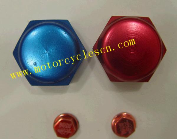 Motorcycle motocross Aluminum Colorful Nuts Aluminum Nut Bike Blue Red Yellow