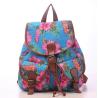 Buy cheap New wave canvas printing leisure backpack schoolbag travel Female from wholesalers