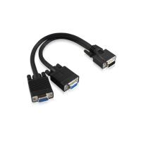 Buy cheap 28AWG 1 male to 2 female VGA splitter cable for TV, computer, PC, Projector product
