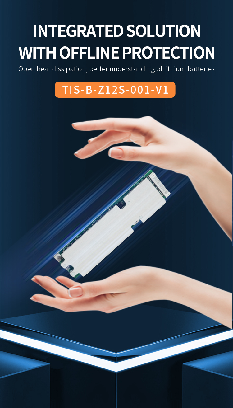 KLS BMS for Four-wheel Low Speed Electric Vehicle: 8S LiFePO4 24V, 300A - 500A High Current BMS
