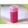Buy cheap Medical 28G Pink Colour Sterile Auto Pressure Activated Safety Blood Lancet Asepsis Blood Sample Collecting Needle from wholesalers