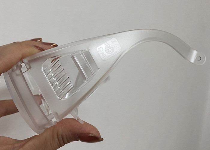 Safety Goggles with Vented Side Shields Clear Eyewear Impact Resistant Anti-Dust Lens Against Liquid