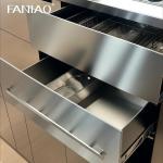 New Industrial Design Stainless Steel 304 Kitchen Cabinets Island With Sink And