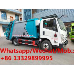Buy cheap HOT SALE! JMC brand kaiyun 4*2 LHD 7CBM garbage compactor truck, 5tons compacted garbage collecting vehicle for sale from wholesalers
