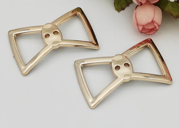 Buy cheap Beautiful Bow Knot Summer Buckles For Shoes Non Slip Plastic Bow D670 from wholesalers