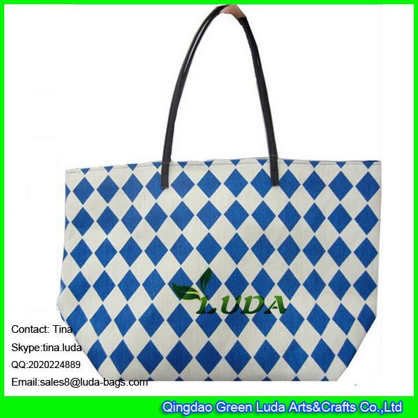 Buy cheap LUDA summer women straw handbags cheap beach paper straw bags from wholesalers