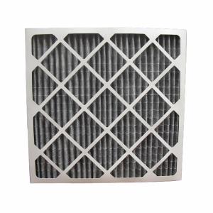 Buy cheap Pleated Activated Carbon Fiber Furnace AC Merv 8 Panel Air Filters from wholesalers